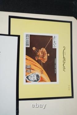 Ras Al Khaimah & St. Vincent Jfk Collection Of 110+ Stamps & 70+ Sheets In Album