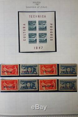 Romania Mostly Mint Stamp Collection 1919-40s in Minkus Album