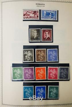 Romania Mostly Mint Stamp Collection 1919-40s in Minkus Album