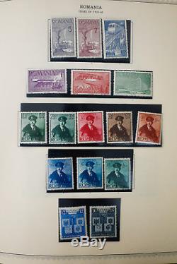 Romania Mostly Mint Stamp Collection 1919-40s in Minkus Album