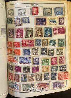 Romania to Saar Stamp Collection Harris Album Used Stamps ZAYIX