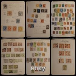 Romanian Stamp Album 1862-1957, MH Stamps, Valuable Collection