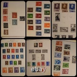 Romanian Stamp Album 1862-1957, MH Stamps, Valuable Collection