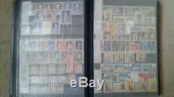 Romanian stamp lot collection 700+ Romania stamps in Lighthouse Album