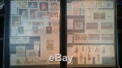 Romanian stamp lot collection 700+ Romania stamps in Lighthouse Album