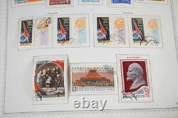 Russia 1962-1980 Collection Of 2,350+ Stamps Mint & Used Stored In Minkus Album