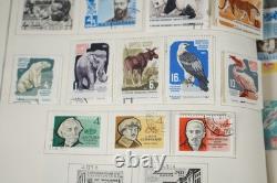 Russia 1964-1998 Collection Of 3800+ Stamps Mint & Used Stored In Scott Album