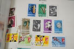 Russia 1964-1998 Collection Of 3800+ Stamps Mint & Used Stored In Scott Album