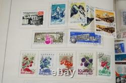 Russia 1964-1998 Collection Of 3800+ Stamps Mint & Used Stored In Scott Album