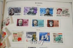 Russia 1964-1998 Collection Of 3800+ Stamps Mint & Used Stored In Scott Album