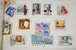 Russia 1964-1998 Collection Of 3800+ Stamps Mint & Used Stored In Scott Album