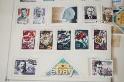 Russia 1964-1998 Collection Of 3800+ Stamps Mint & Used Stored In Scott Album