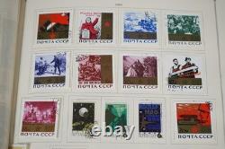 Russia 1964-1998 Collection Of 3800+ Stamps Mint & Used Stored In Scott Album