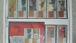 Russia 1967 1972 years Collection in Mystic album MNH