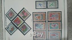 Russia 1967 1972 years Collection in Mystic album MNH