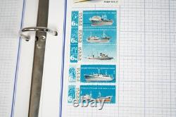 Russia Collection Of 1,300+ Stamps Mint & Used Stored In Voyager Album