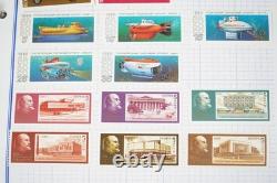 Russia Collection Of 1,300+ Stamps Mint & Used Stored In Voyager Album