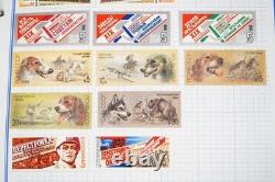 Russia Collection Of 1,300+ Stamps Mint & Used Stored In Voyager Album