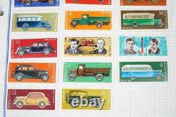 Russia Collection Of 1,300+ Stamps Mint & Used Stored In Voyager Album
