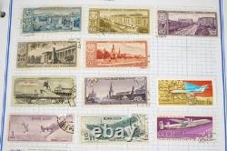 Russia Collection Of 1,300+ Stamps Mint & Used Stored In Voyager Album
