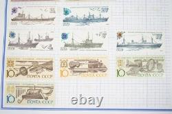 Russia Collection Of 1,300+ Stamps Mint & Used Stored In Voyager Album