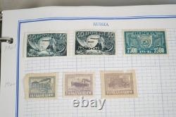 Russia Collection Of 2,150+ Stamps Mint & Used Stored In Mystic Voyager Album