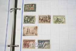 Russia Collection Of 2,150+ Stamps Mint & Used Stored In Mystic Voyager Album