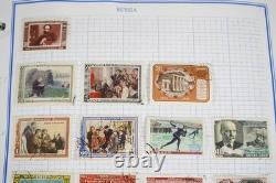 Russia Collection Of 2,150+ Stamps Mint & Used Stored In Mystic Voyager Album