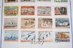 Russia Collection Of 2,150+ Stamps Mint & Used Stored In Mystic Voyager Album