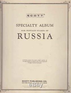 Russia. Large Mostly Used Stamp Collection in Scott Specialty Album. High CV