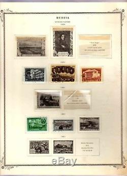Russia. Large Mostly Used Stamp Collection in Scott Specialty Album. High CV