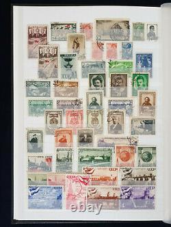 Russia Soviet Union Collection of Stamps in 16-Page Album #5724
