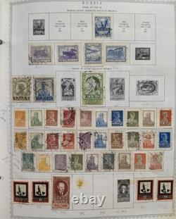 Russia Stamp Collection 1920s-90s Album 95% Complete Jam Packed Lot