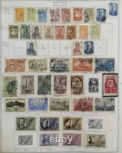 Russia Stamp Collection 1920s-90s Album 95% Complete Jam Packed Lot