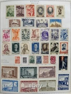 Russia Stamp Collection 1920s-90s Album 95% Complete Jam Packed Lot