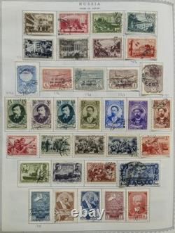 Russia Stamp Collection 1920s-90s Album 95% Complete Jam Packed Lot