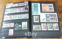 Russia Stamp Collection in Very Nice SuperSafe 64 pg Album, 750+ items HCV$$$