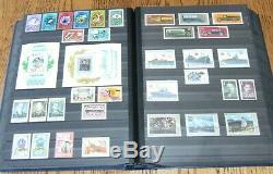 Russia Stamp Collection in Very Nice SuperSafe 64 pg Album, 750+ items HCV$$$