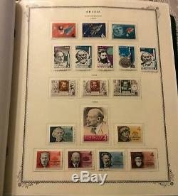 Russia/USSR Collection in Scott Album 1964-75, 1,400+stamps on Hinges, S/S MNH