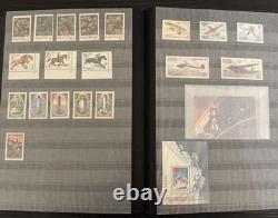 Russian/Soviet Stamp Collection Album MNH Stamps