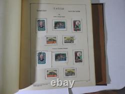 Russian Stamp Collection In Album