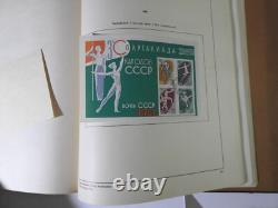 Russian Stamp Collection In Album