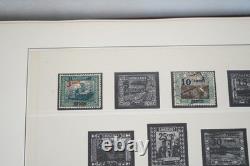 SAAR 1920s-1950s COLLECTION OF 125+ STAMPS MINT & USED IN LINDNER ALBUM