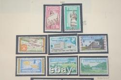 SAMOA 1950s-1980s COLLECTION OF 375+ STAMPS MOSTLY MINT NEVER HINGED IN ALBUM