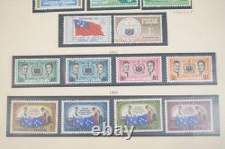 SAMOA 1950s-1980s COLLECTION OF 375+ STAMPS MOSTLY MINT NEVER HINGED IN ALBUM