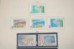 SAMOA 1950s-1980s COLLECTION OF 375+ STAMPS MOSTLY MINT NEVER HINGED IN ALBUM