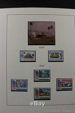 SAMOA MNH Premium Stamp Collection Lindner Album 1962-2014 Great TOPICAL