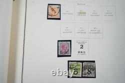 SCANDINAVIA 1870-1970s COLLECTION OF 1,000+ STAMPS MINT & USED IN SCOTT ALBUM