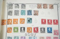 SCANDINAVIA 1870-1970s COLLECTION OF 1300+ STAMPS MINT & USED IN SCOTT ALBUM