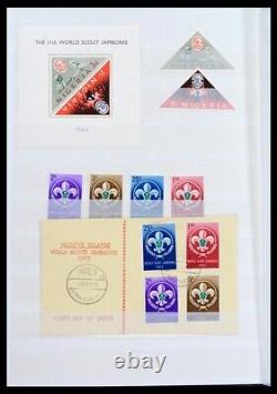 SCOUTING 1925-2007 MNH Topical in 9 Albums HUGE Stamp Collection